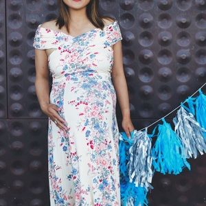 ASOS Maternity Off The Shoulder Dress